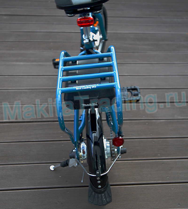 прочный багажник велосипеда макита bby180