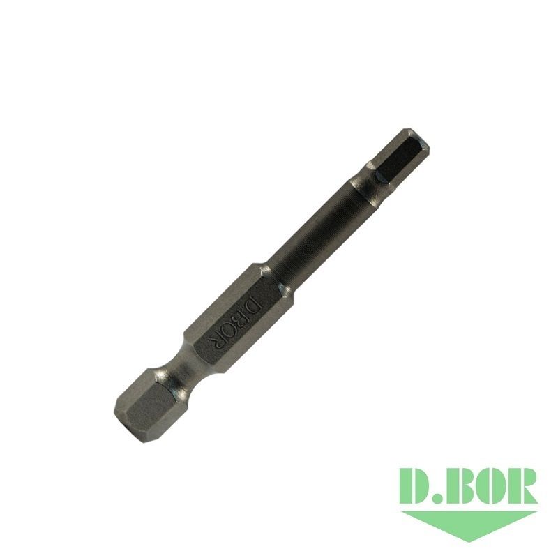 Биты для ударного (импульсного) инструмента IMPACT, T 40x50 мм, Torsion, E 6,3 (5 шт.) D.BOR D03-DITT40050005