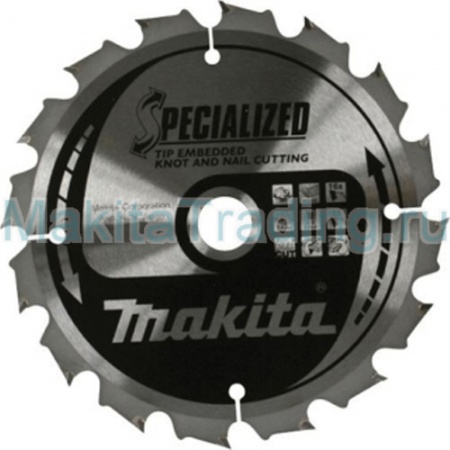 Пильный диск Макита Специальный 190x30x2.0х16T (B-31267)