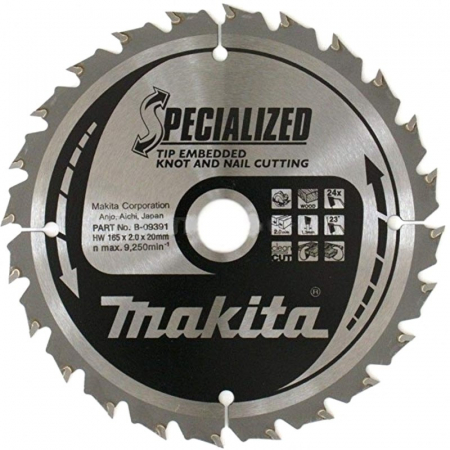 Пильный диск Makita B-09391