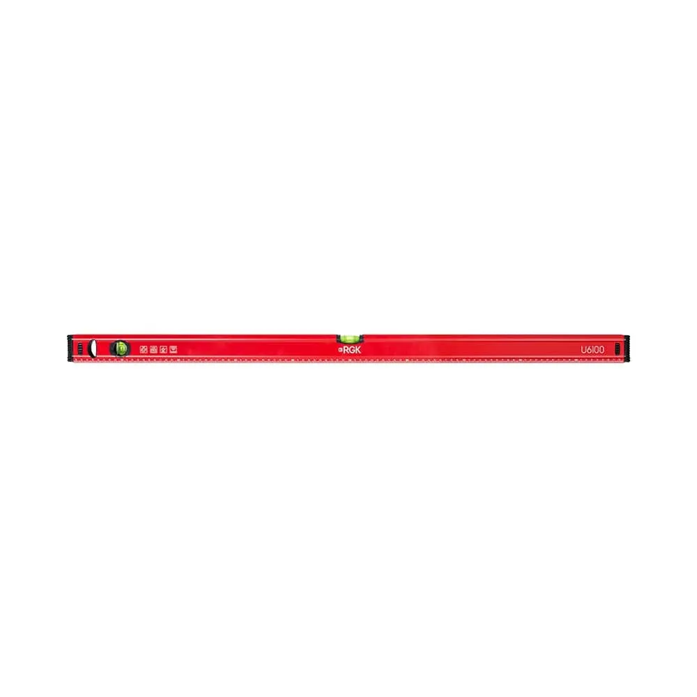 Пузырьковый строительный уровень с магнитом RGK U6100 1 м (100 см)