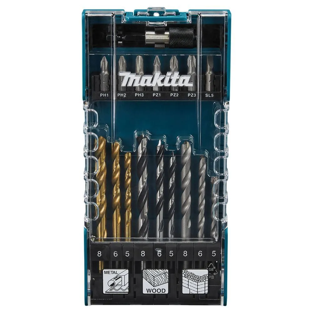 Набор насадок и сверл Makita D-74887