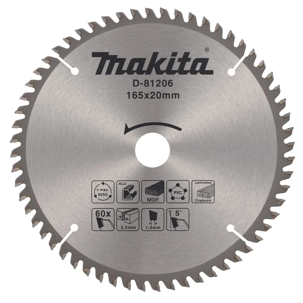 Пильный диск универсальный Makita D-81206