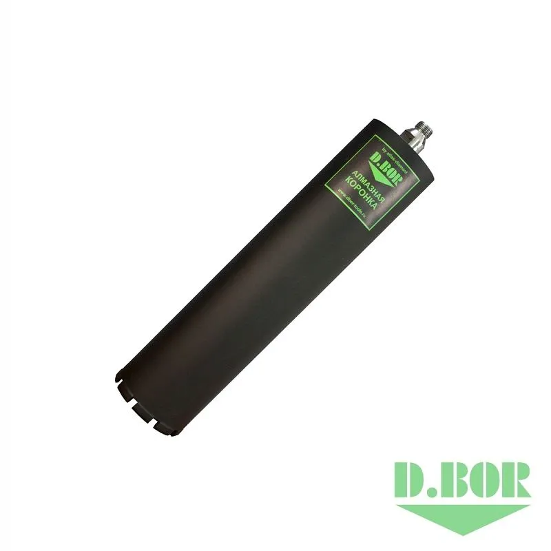 Алмазная коронка ВК1 - 1/2" BSP, 28*400 мм (кольцевой сегмент VS) D.BOR 1061028040