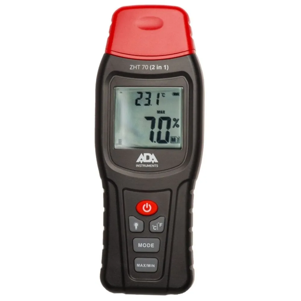 Контактный измеритель влажности и температуры ADA ZHT 70 (2 in 1) (А00518)
