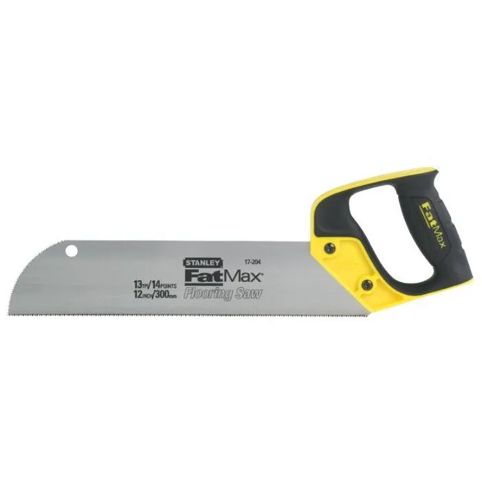 Ножовка по дереву FatMax для доски пола с закаленным зубом STANLEY 2-17-204, 13х300 мм