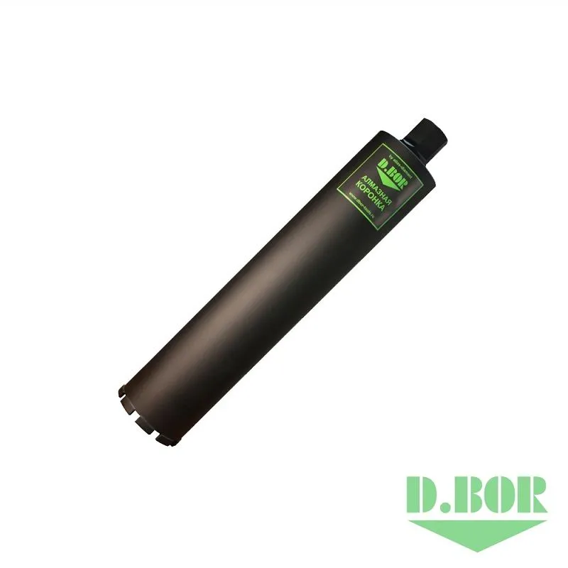 Алмазная коронка ВК2 - 1 1/4" UNC, 47*450 мм (сегменты VS) D.BOR 1062047045