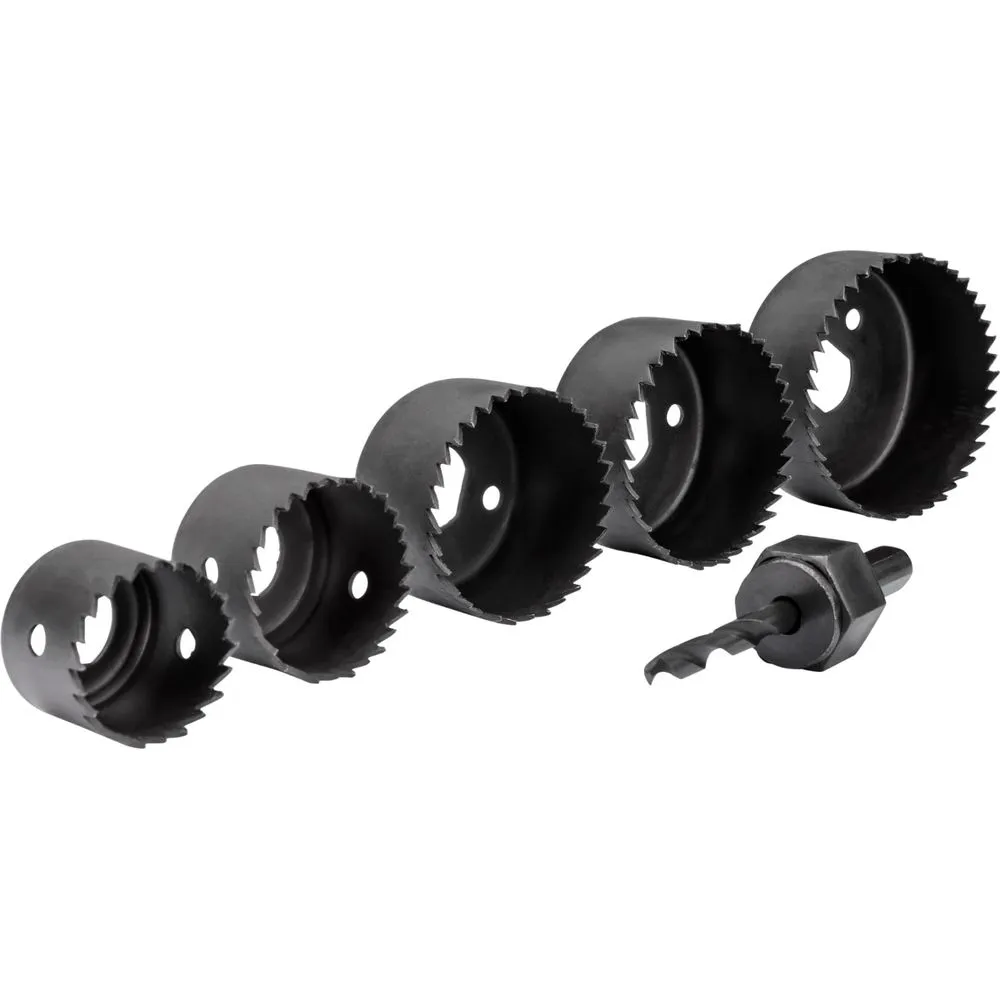 Набор коронок 6 шт. по дереву 32 - 64 мм Makita D-70203