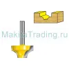 Пазовая фасонная фреза Макита 38.1х19.9х8х32 R12.7 капля (D-11025)