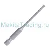 Сверло по бетону Макита 3х80мм 1/4 (D-23771)