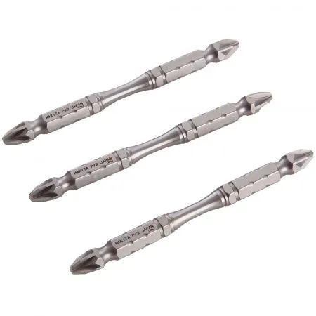 Насадка двусторонняя Silver Torsion, PZ2, 110 мм, E-form (MZ), 3 шт Makita B-21939