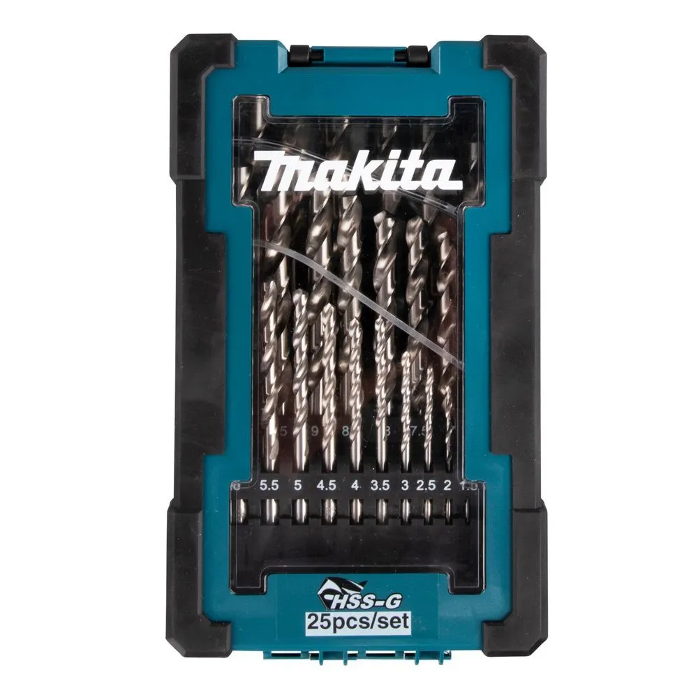 Набор сверл по металлу Makita D-67555