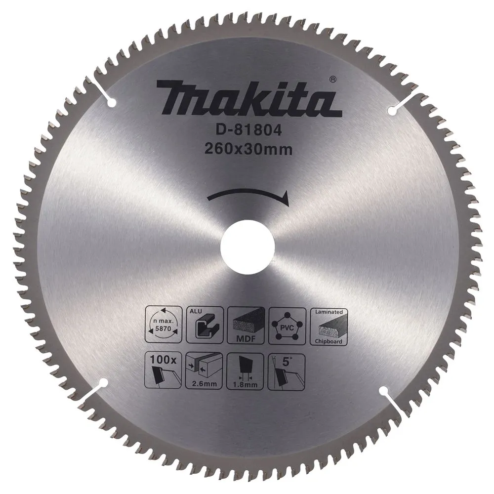 Пильный диск универсальный Makita D-81804