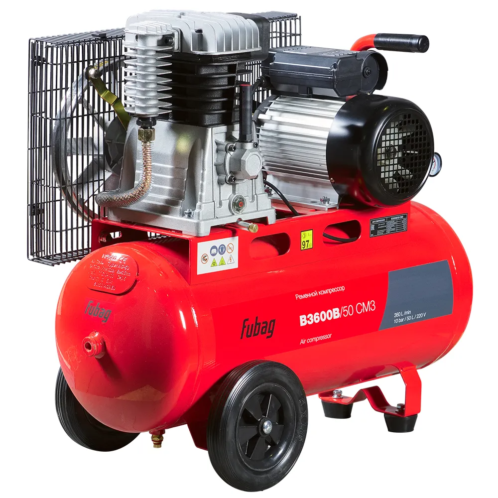 Ременной одноступенчатый компрессор FUBAG B3600B/50 CM3 (61431371)