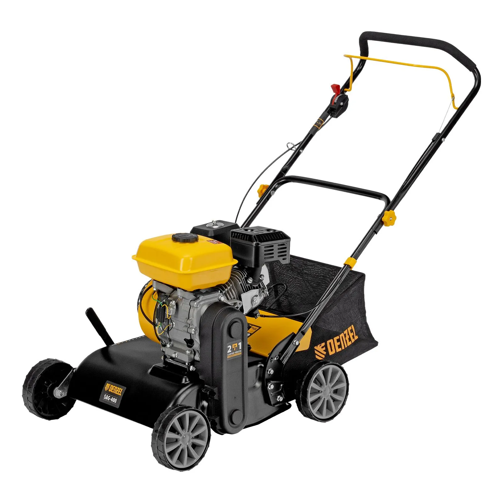 Скарификатор-аэратор бензиновый SAG-400 Denzel 57802