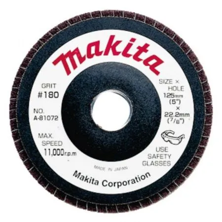 Шлиф.диск 115x22x12 K180 1шт Makita A-81044
