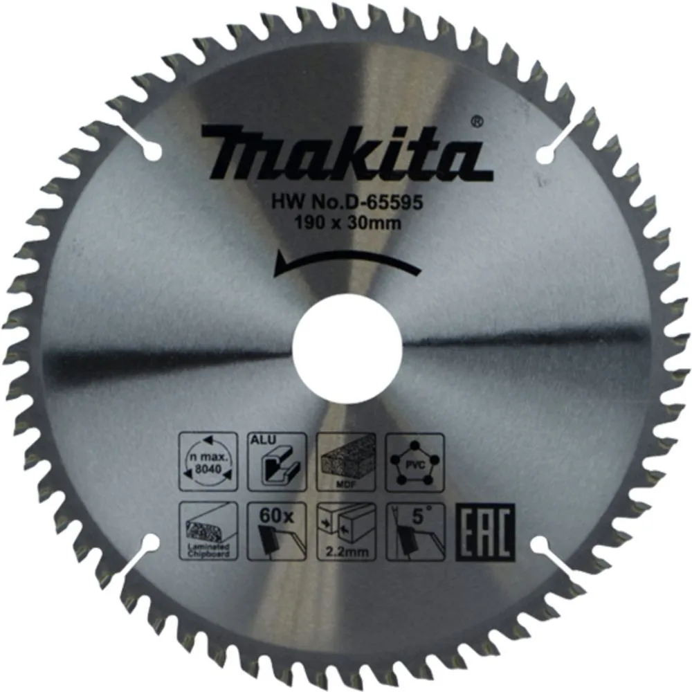 Пильный диск универсальный Makita D-65595