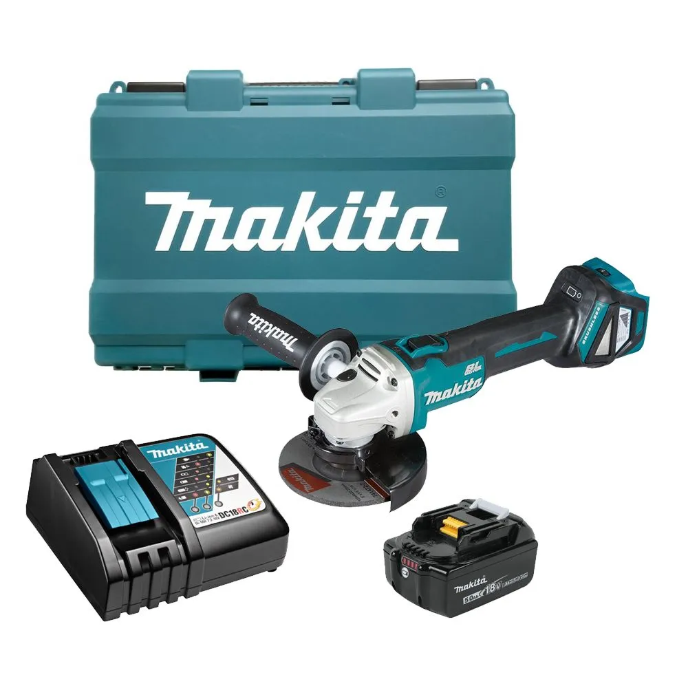Аккумуляторная угловая шлифмашина Makita DGA511RTMT