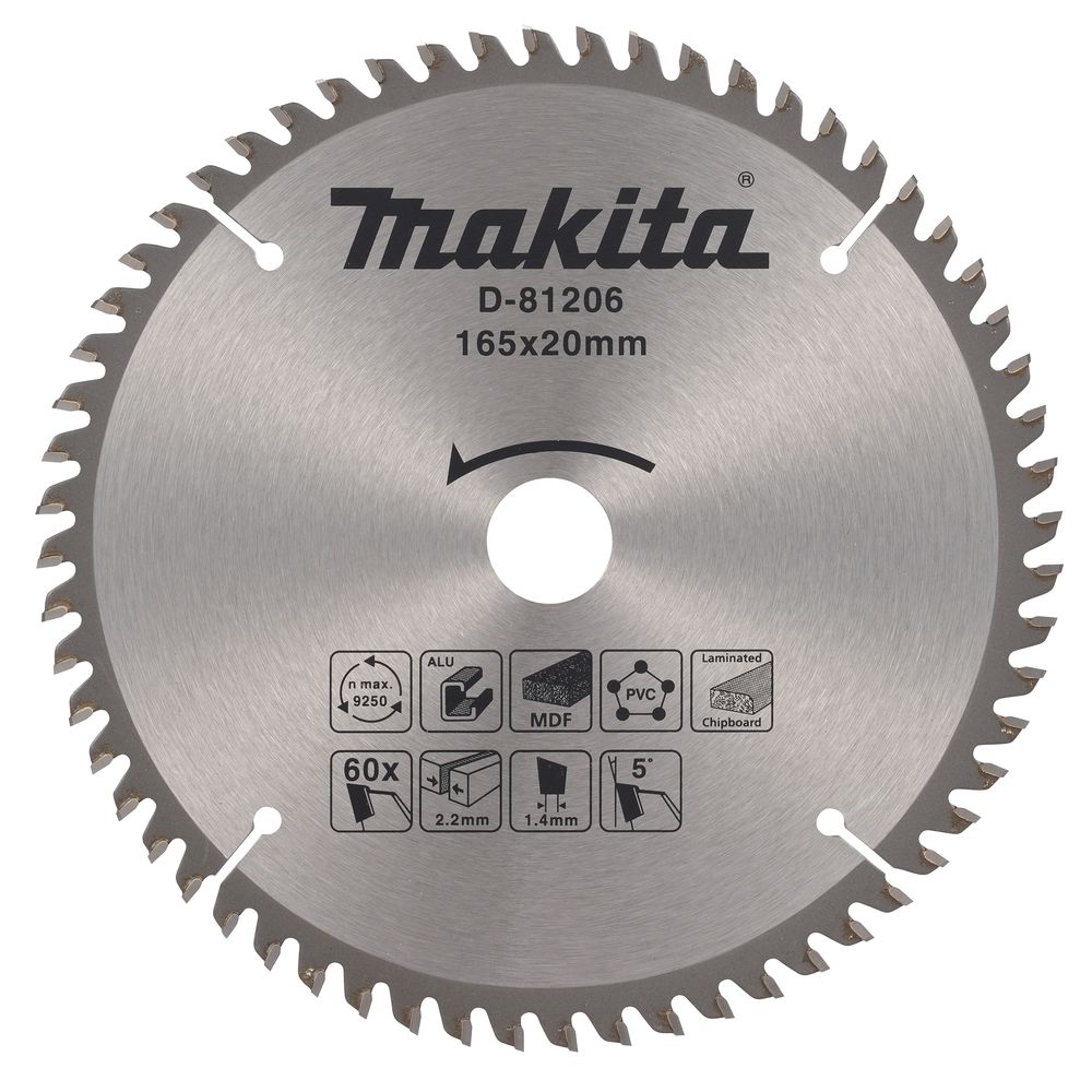 Пильный диск универсальный Makita D-81206