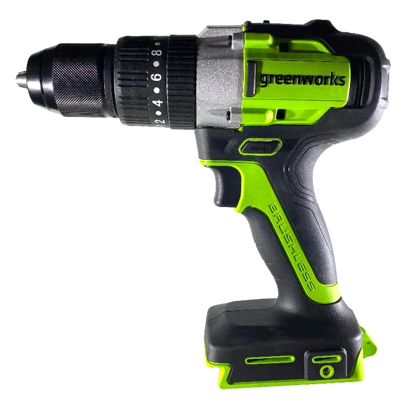 Аккумуляторная дрель-шуруповерт Greenworks GD24DD60 (3704107)