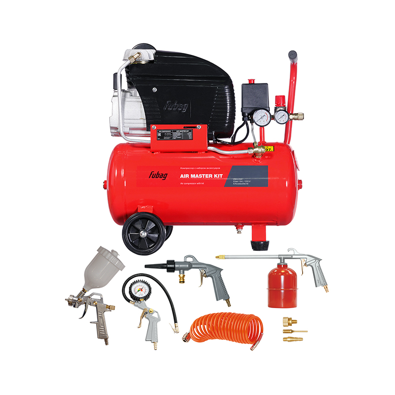 Компрессор FUBAG AIR MASTER KIT + 6 предметов (61431380)