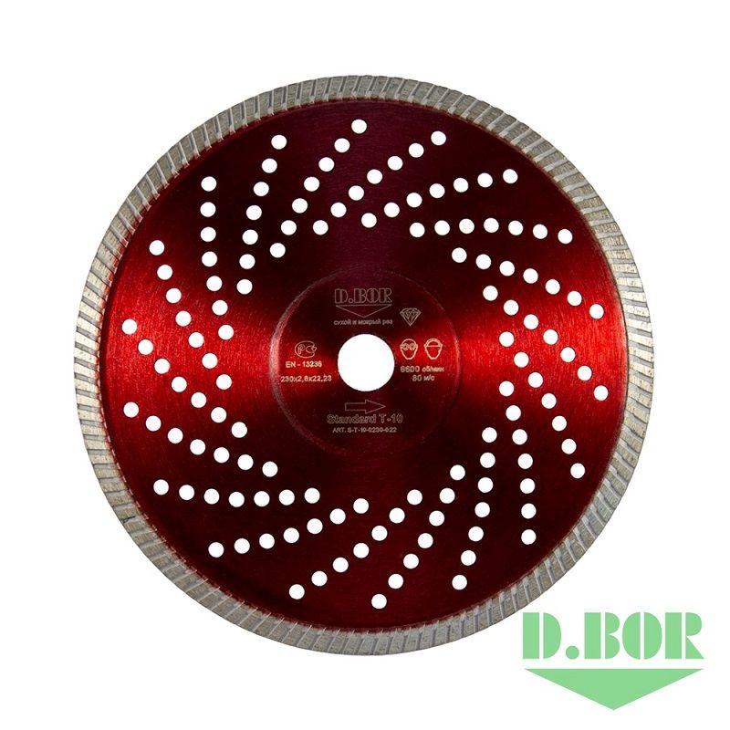Алмазный диск Standard T-10, 300 x 3,0 x 25,40 D.BOR D-S-T-10-0300-025