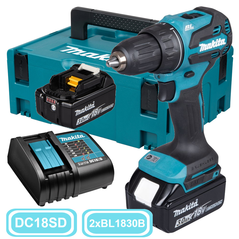 Дрель-шуруповерт Makita DDF490SFJ