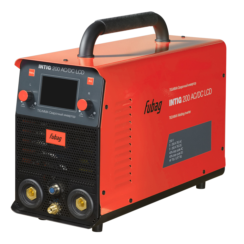 Сварочный инвертор Fubag INTIG 200 AC/DC Pulse LCD + Горелка FB TIG 31592.1