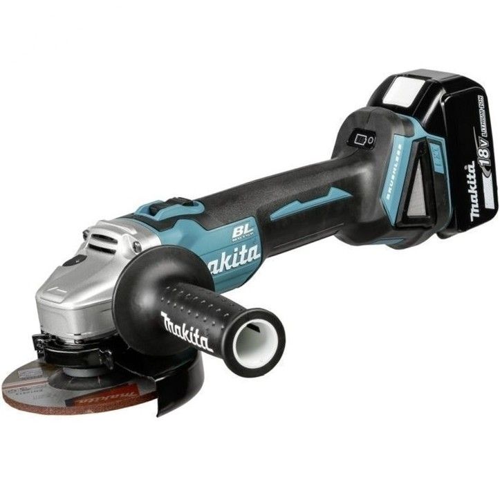 Аккумуляторная угловая шлифмашина Makita DGA504RT