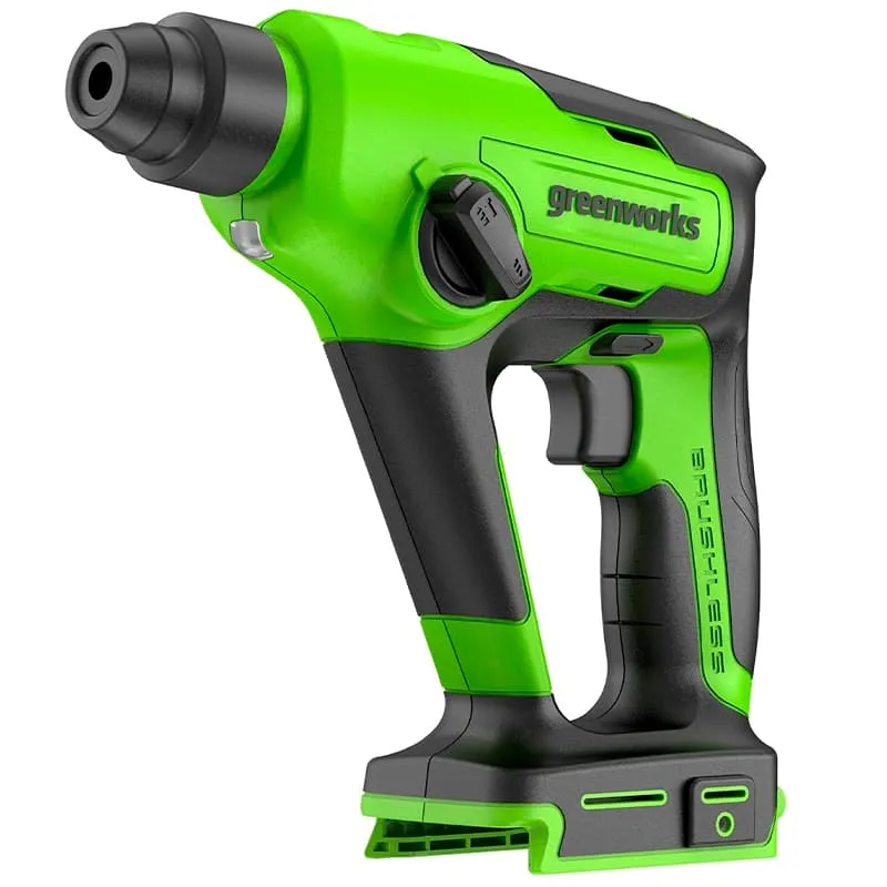 Аккумуляторный перфоратор Greenworks GD24SDS1K2 (3803107UA)
