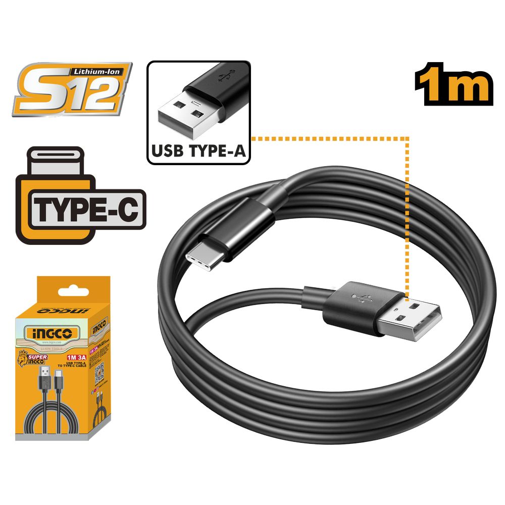 Кабель USB-A к Type-C SUPER INGCO IUCC01