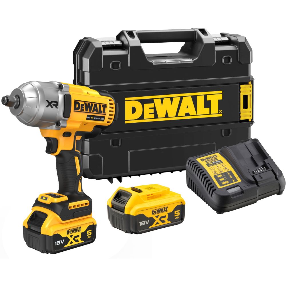Аккумуляторный гайковерт Dewalt DCF900P2T-QW