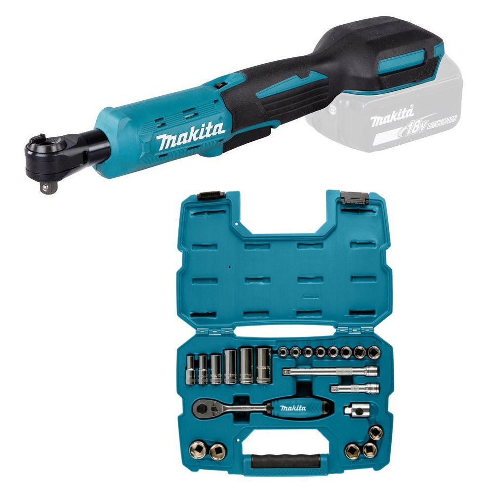 Аккумуляторная угловая тртка Makita DWR180Z + B-65573:  в .