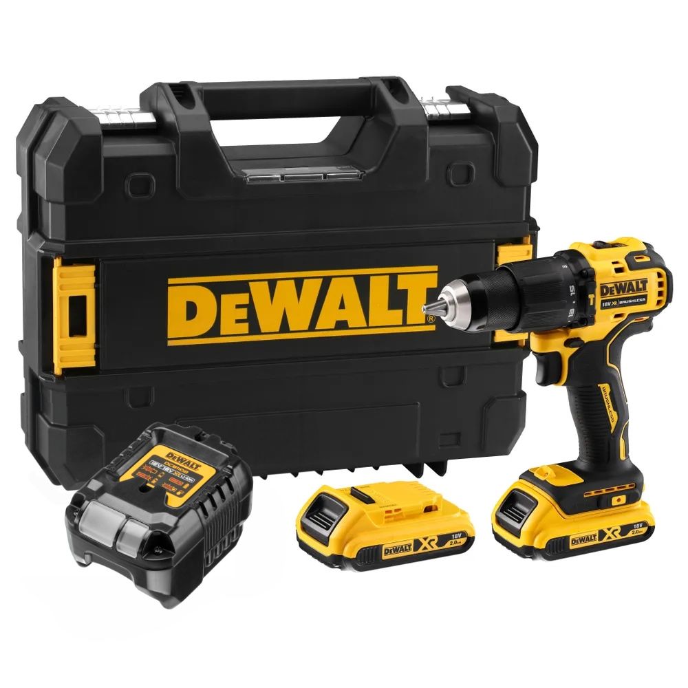 Ударная дрель-шуруповерт Dewalt DCD709D2T-QW