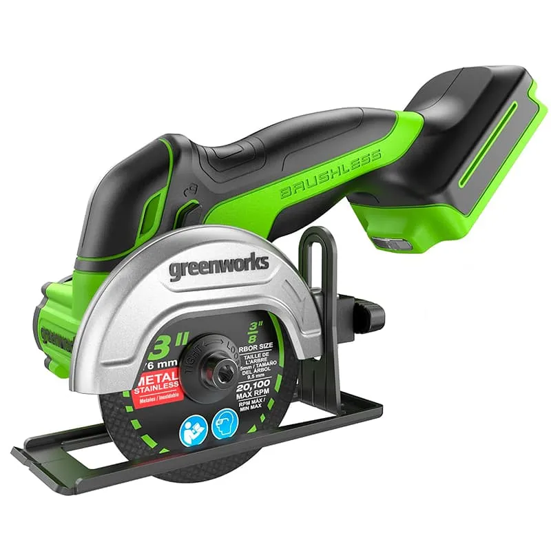 Угловая шлифмашина Greenworks GD24UCS (3402007)