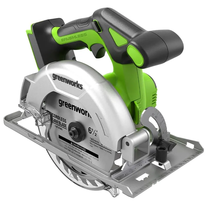Циркулярная пила Greenworks GD24CS165 (1501607)