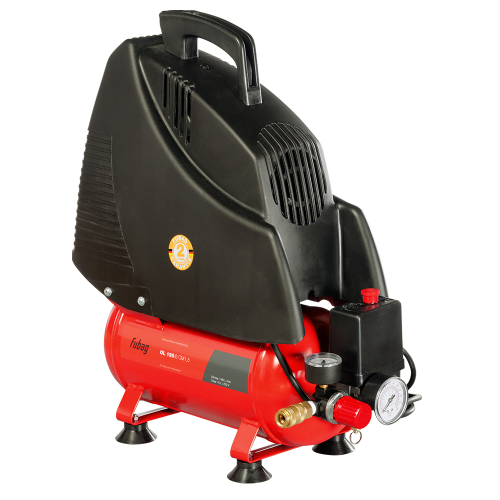 Компрессор воздушный безмасляный FUBAG OL 195/6 CM1.5 (646033)