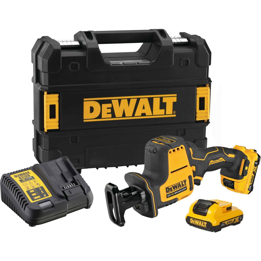 Аккумуляторная сабельная пила Dewalt DCS312D2-QW