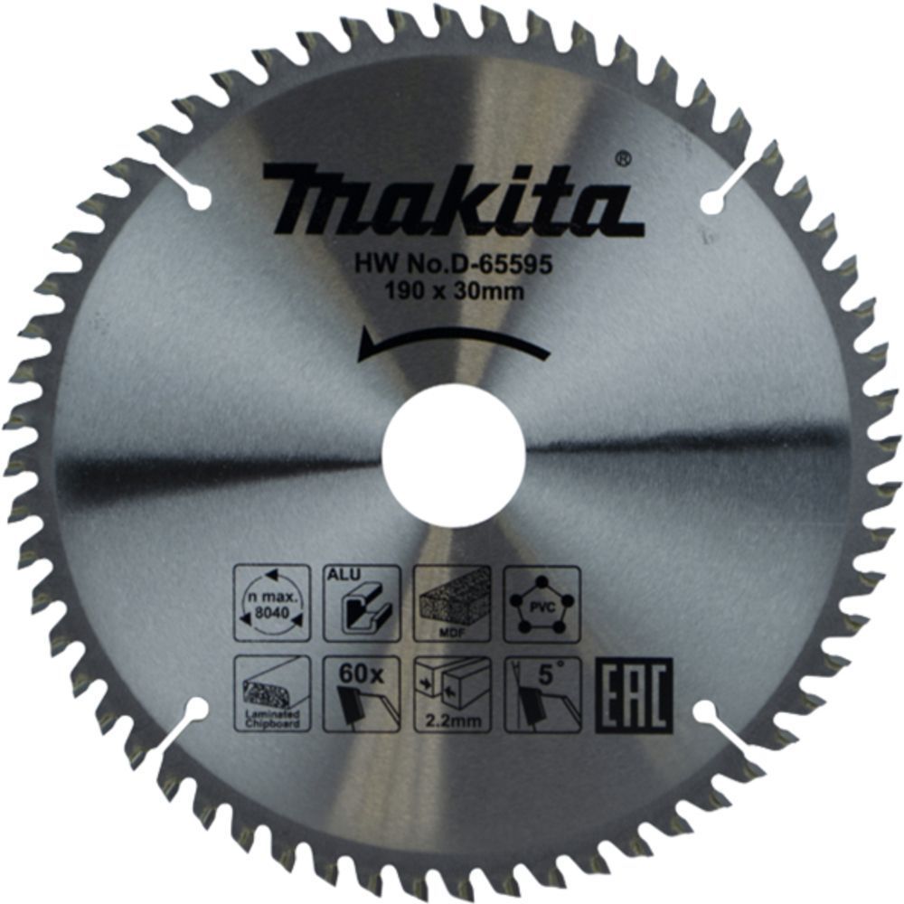 Пильный диск универсальный Makita D-65595