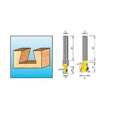 Фреза для широких пазов Makita 793095-7