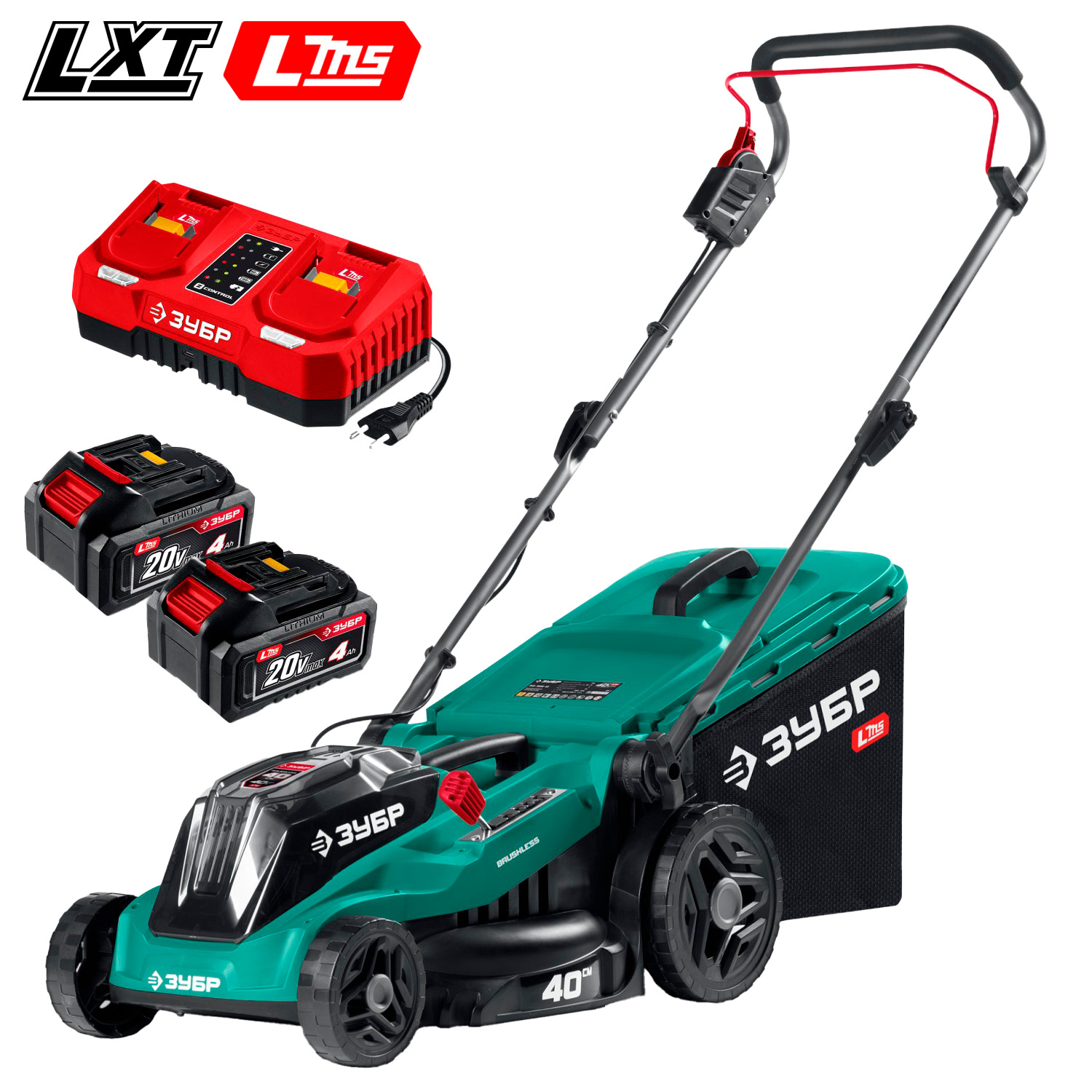 Аккумуляторная газонокосилка ЗУБР ГКЛ-4040-42