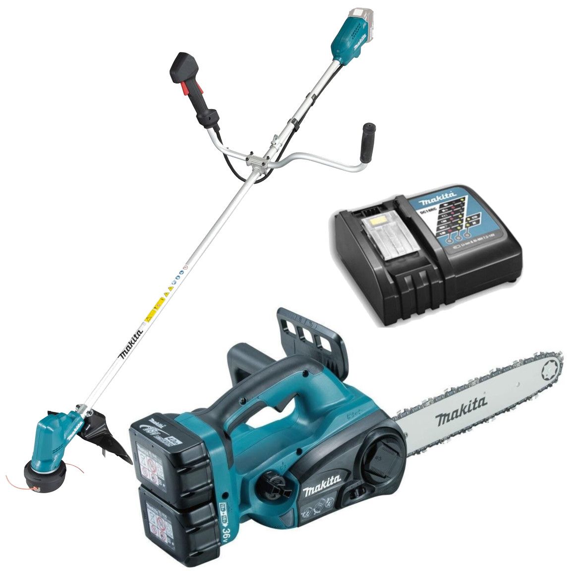 Набор инструмента LXT Makita DUC302RF2 + DUR190UZX3