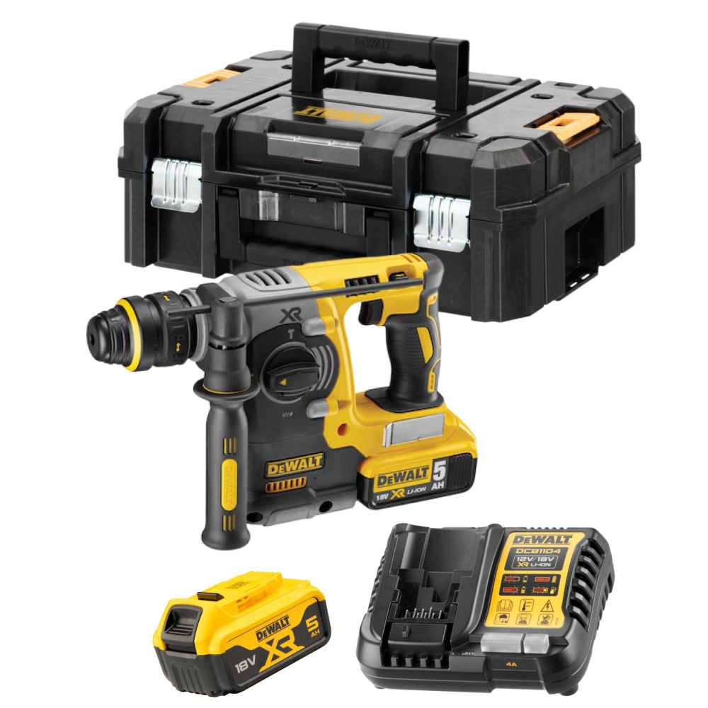Аккумуляторный перфоратор SDS-plus Dewalt DCH274P2T-QW