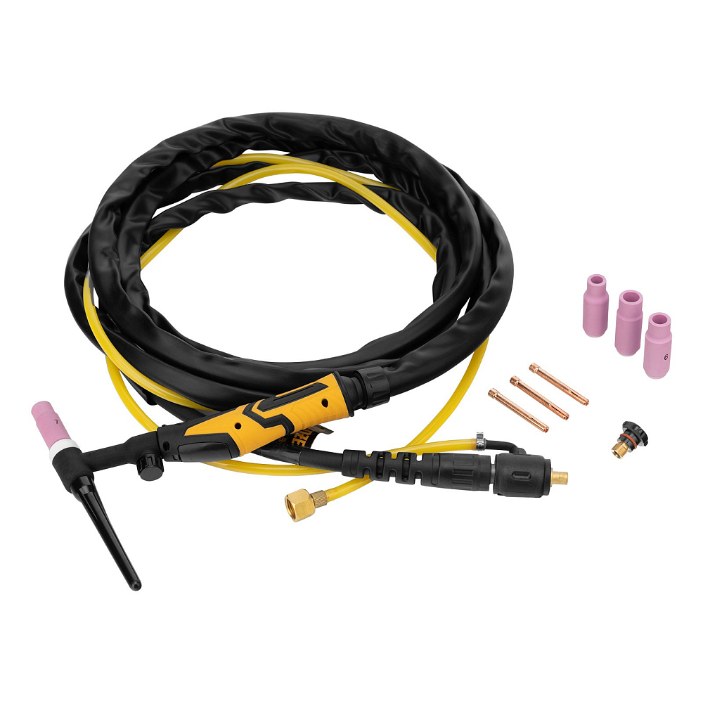 Горелка сварочная TIG WP17V Denzel 93643