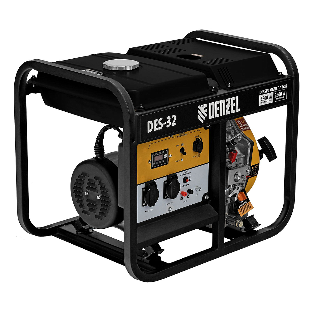 Генератор дизельный DES-32 Denzel 94411