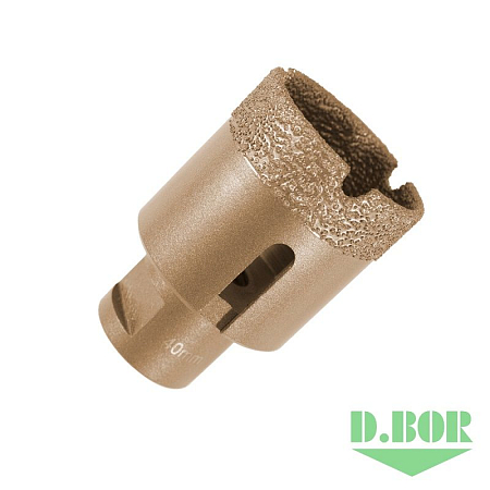 Алмазная коронка, хв. М14, KERAMOGRANIT, 75*60 мм D.BOR W-057-121603097500