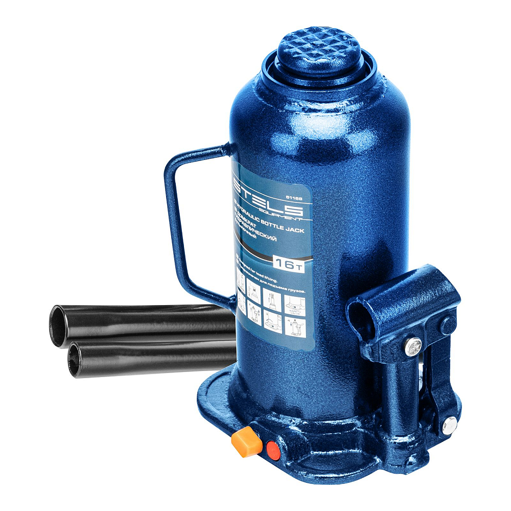 Домкрат гидравлический бутылочный Stels 51168