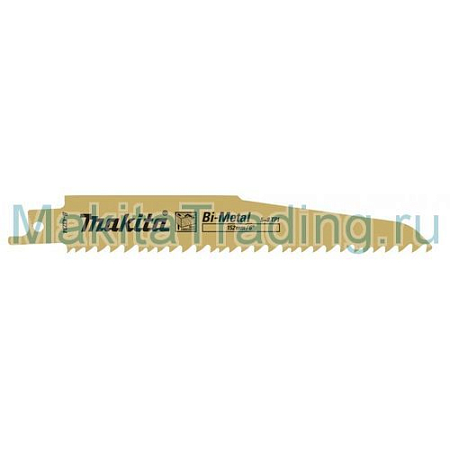 Пилка металл/дерево 152х22х1,6 5шт Makita B-43234