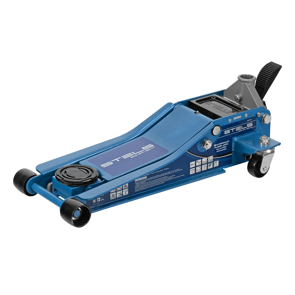 Домкрат гидравлический подкатной Stels 51137