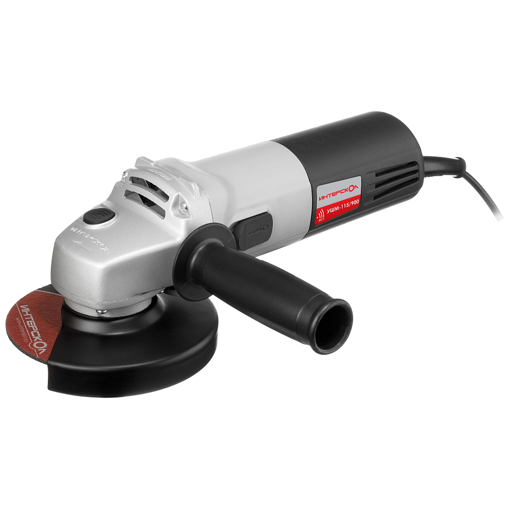 Угловая шлифовальная машина Интерскол УШМ-115/900 (41.1.0.00)